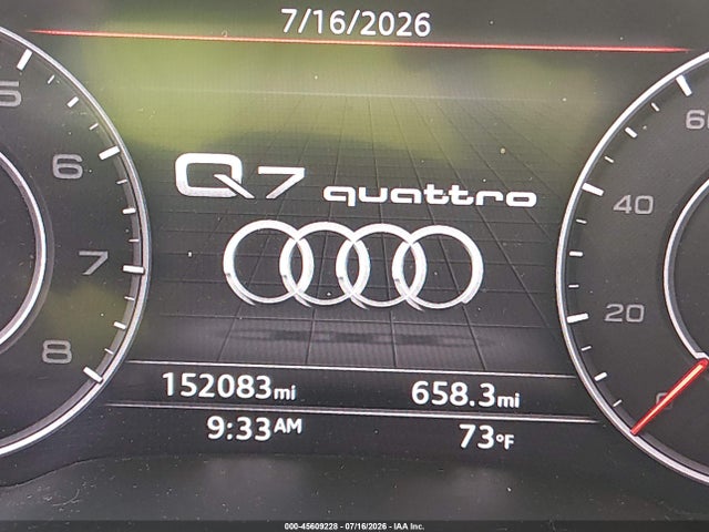 Продажа на аукционе авто 2017 Audi Q7 3.0t Premium, vin: WA1LAAF79HD043951, номер лота: 45609228