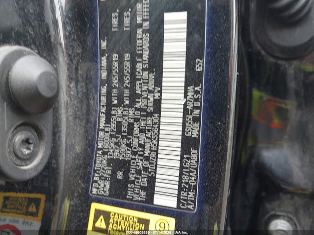 5TDJZRFH5KS564304 Toyota Highlander Se