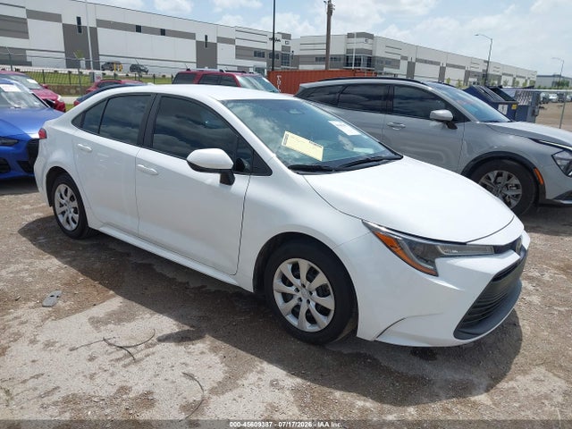 2024 Toyota Corolla Le მანქანა იყიდება აუქციონზე, vin: 5YFB4MDE4RP143241, აუქციონის ნომერი: 45609387