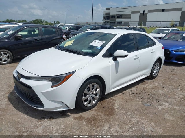 2024 Toyota Corolla Le მანქანა იყიდება აუქციონზე, vin: 5YFB4MDE4RP143241, აუქციონის ნომერი: 45609387
