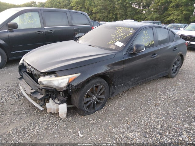 45609447 :رقم المزاد ، JN1BV7AR4EM690662 vin ، 2014 Infiniti Q50 Premium مزاد بيع