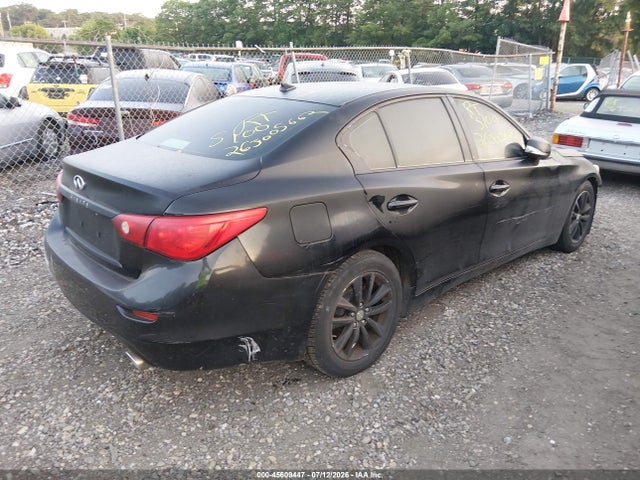45609447 :رقم المزاد ، JN1BV7AR4EM690662 vin ، 2014 Infiniti Q50 Premium مزاد بيع