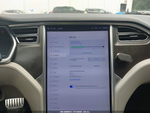 45609619 :رقم المزاد ، 5YJSA1CP2DFP14840 vin ، 2013 Tesla Model S Performance مزاد بيع