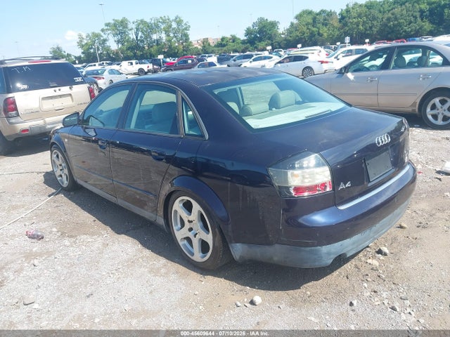 Aukcja sprzedaży 2002 Audi A4 1.8t, vin: WAULC68EX2A187734, numer aukcji: 45609644