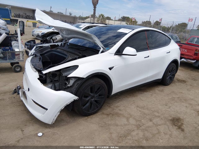 Aukcja sprzedaży 2025 Tesla Model Y Long Range Dual Motor All-wheel Drive, vin: 7SAYGDEE7SF292294, numer aukcji: 45609691