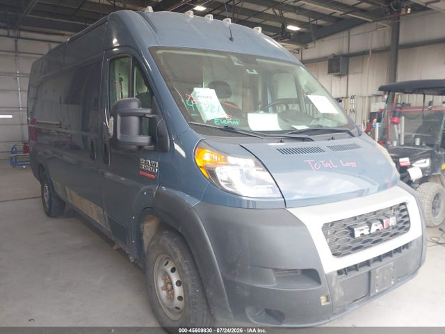 Продаж на аукціоні авто 2019 Ram Promaster 3500 Cargo Van High Roof 159 Wb Ext, vin: 3C6URVJGXKE555278, номер лоту: 45609830