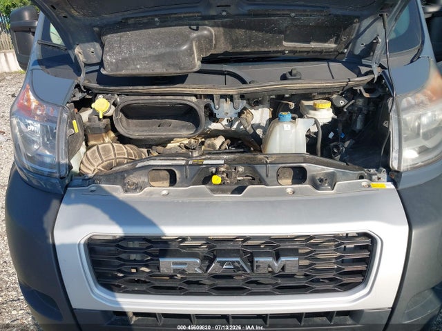 2019 Ram Promaster 3500 Cargo Van High Roof 159 Wb Ext მანქანა იყიდება აუქციონზე, vin: 3C6URVJGXKE555278, აუქციონის ნომერი: 45609830