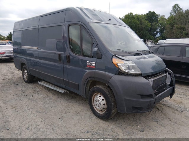 45609832 :رقم المزاد ، 3C6URVJGXKE544720 vin ، 2019 Ram Promaster 3500 Cargo Van High Roof 159 Wb Ext مزاد بيع