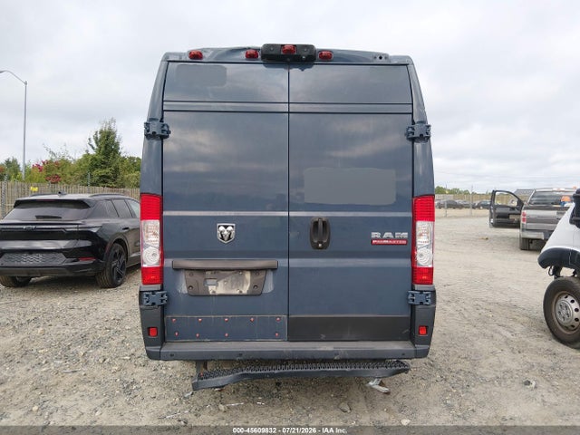 2019 Ram Promaster 3500 Cargo Van High Roof 159 Wb Ext მანქანა იყიდება აუქციონზე, vin: 3C6URVJGXKE544720, აუქციონის ნომერი: 45609832