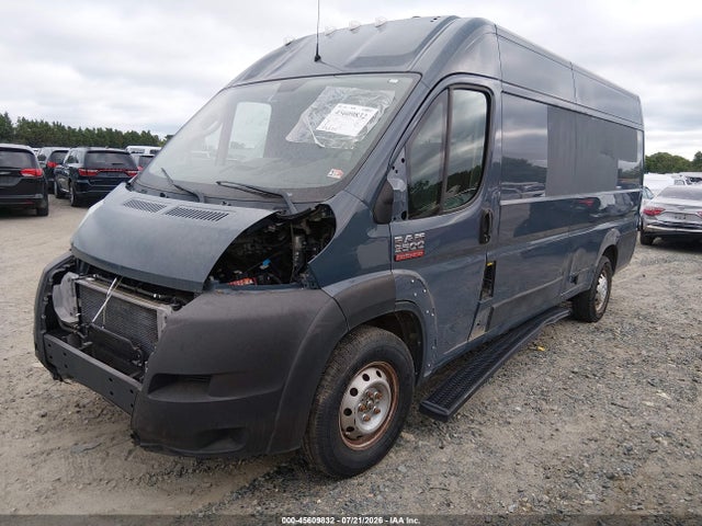 2019 Ram Promaster 3500 Cargo Van High Roof 159 Wb Ext მანქანა იყიდება აუქციონზე, vin: 3C6URVJGXKE544720, აუქციონის ნომერი: 45609832