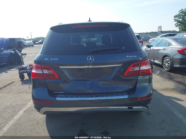 45609857 :رقم المزاد ، 4JGDA5HB0FA618760 vin ، 2015 Mercedes-benz Ml 350 4matic مزاد بيع