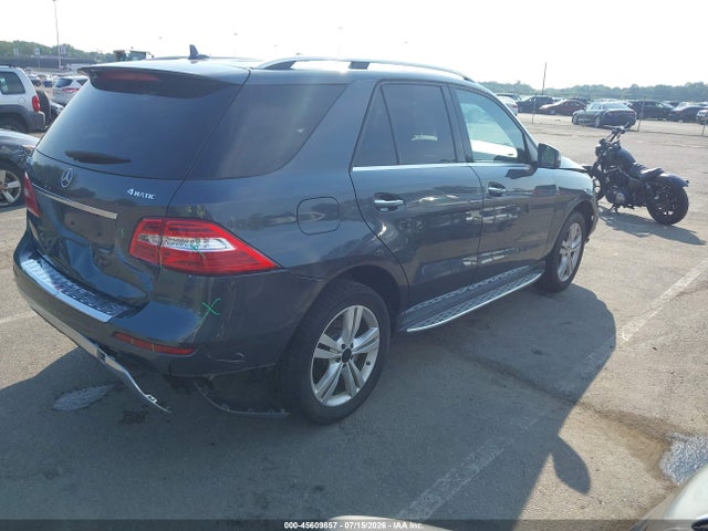 45609857 :رقم المزاد ، 4JGDA5HB0FA618760 vin ، 2015 Mercedes-benz Ml 350 4matic مزاد بيع
