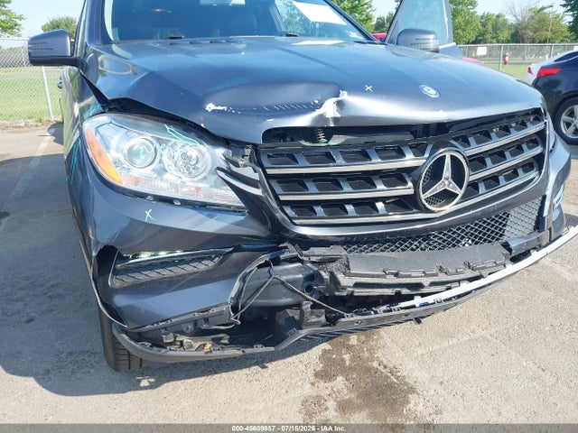 45609857 :رقم المزاد ، 4JGDA5HB0FA618760 vin ، 2015 Mercedes-benz Ml 350 4matic مزاد بيع