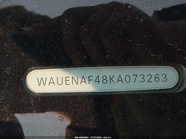 45609897 :رقم المزاد ، WAUENAF48KA073263 vin ، 2019 Audi A4 45 Premium مزاد بيع