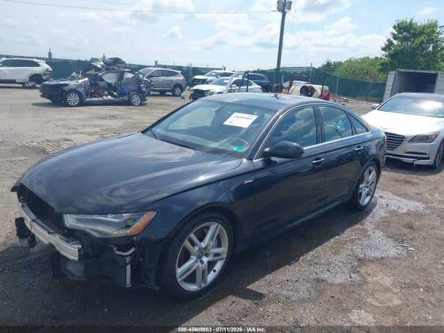 45609903 :رقم المزاد ، WAUHGAFC3EN051537 vin ، 2014 Audi A6 3.0t Premium Plus مزاد بيع