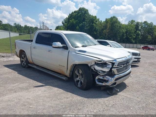 2019 Ram 1500 Laramie მანქანა იყიდება აუქციონზე, vin: 1C6SRFJT1KN861629, აუქციონის ნომერი: 45609926