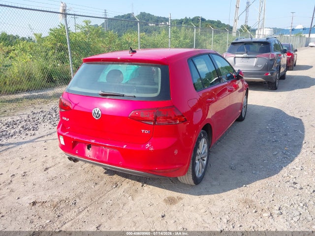 Продаж на аукціоні авто 2015 Volkswagen Golf Tdi S 4-door, vin: 3VW2A7AU6FM097028, номер лоту: 45609960