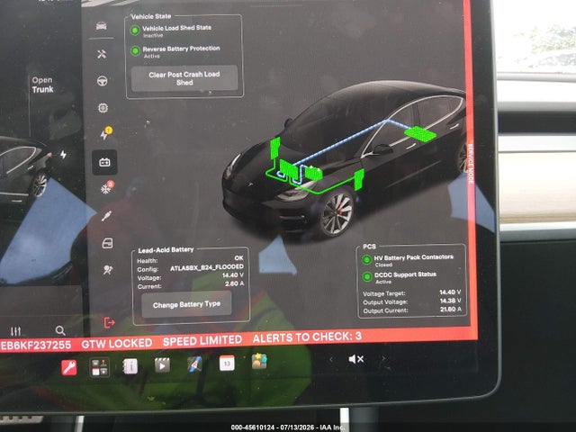 Tesla Model 3 Long Range/performance 2019 5YJ3E1EB6KF237255 Image 18