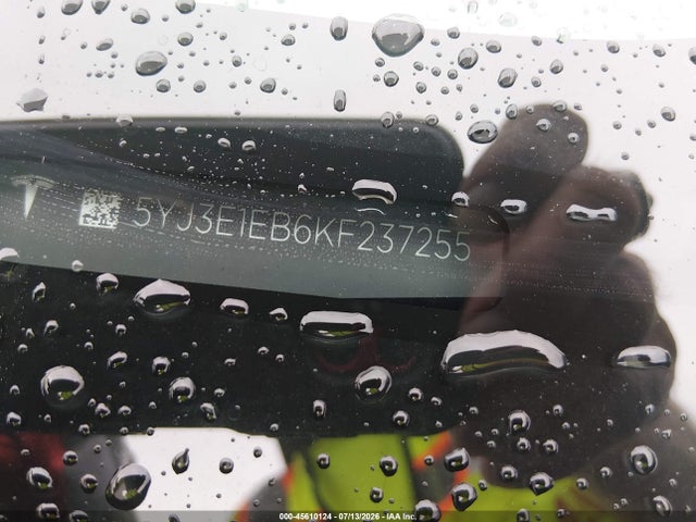Tesla Model 3 Long Range/performance 2019 5YJ3E1EB6KF237255 Image 9