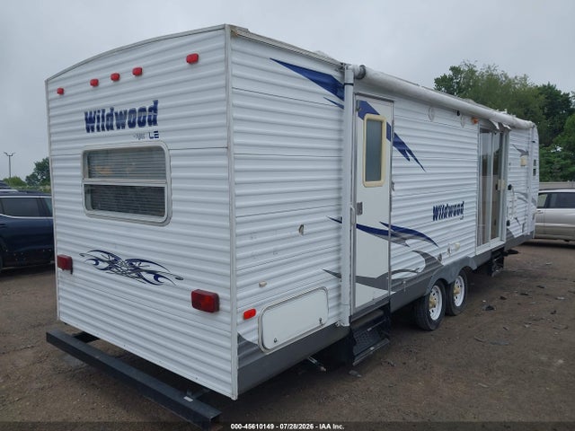 45610149 :رقم المزاد ، 4X4TWDE228A242804 vin ، 2008 Wildwood Fifth Wheel مزاد بيع