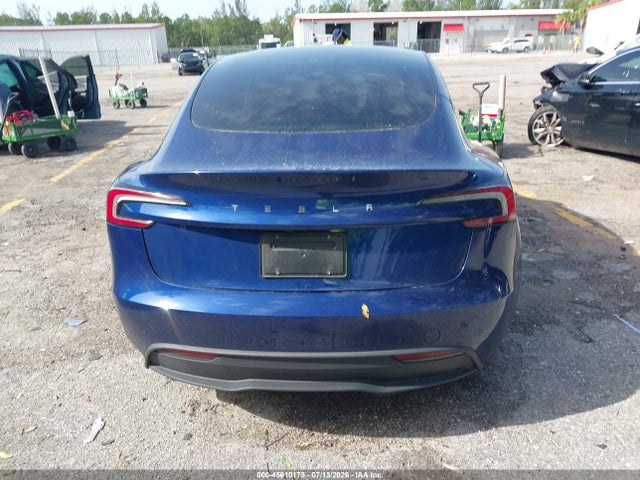 Aukcja sprzedaży 2025 Tesla Model 3 Long Range Rear-wheel Drive/standard Rear-wheel Drive, vin: 5YJ3E1EA7SF010213, numer aukcji: 45610175