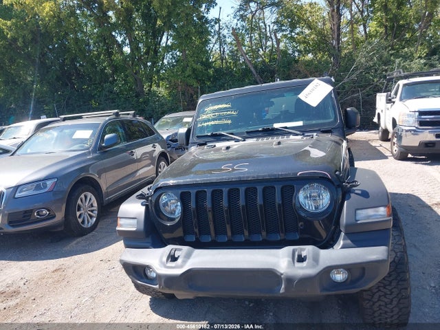 45610182 :رقم المزاد ، 1C4HJXDN4LW165047 vin ، 2020 Jeep Wrangler Unlimited Sport S 4x4 مزاد بيع