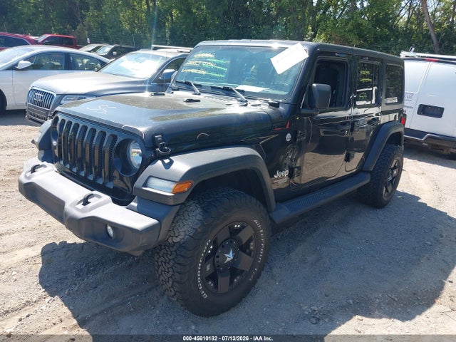 45610182 :رقم المزاد ، 1C4HJXDN4LW165047 vin ، 2020 Jeep Wrangler Unlimited Sport S 4x4 مزاد بيع