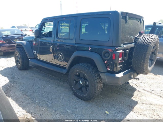 45610182 :رقم المزاد ، 1C4HJXDN4LW165047 vin ، 2020 Jeep Wrangler Unlimited Sport S 4x4 مزاد بيع