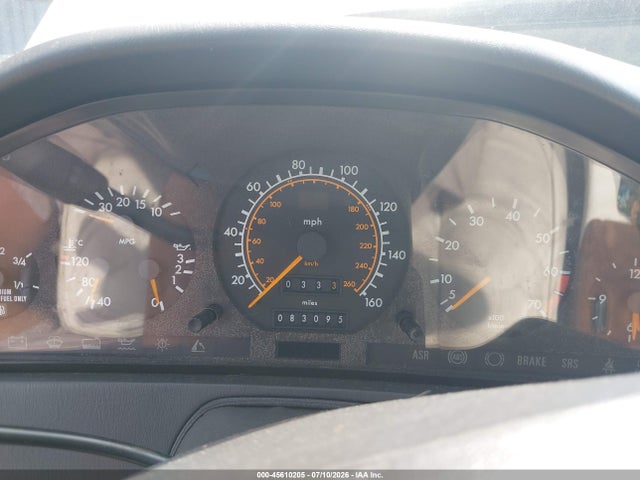 45610205 :رقم المزاد ، WDBFA66E3MF036036 vin ، 1991 Mercedes-benz 500 Sl مزاد بيع