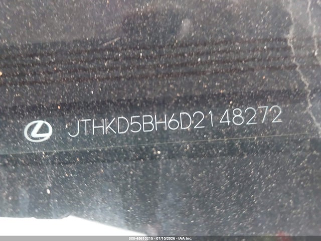 Продаж на аукціоні авто 2013 Lexus Ct 200h, vin: JTHKD5BH6D2148272, номер лоту: 45610215