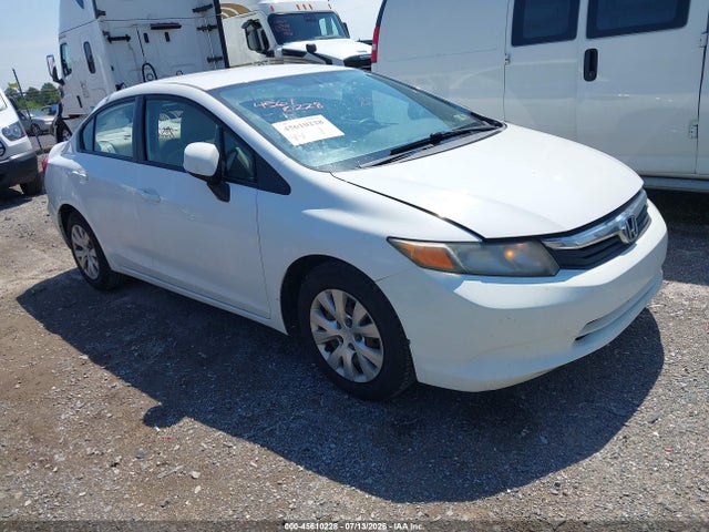 2012 Honda Civic Lx მანქანა იყიდება აუქციონზე, vin: 19XFB2F51CE367651, აუქციონის ნომერი: 45610228