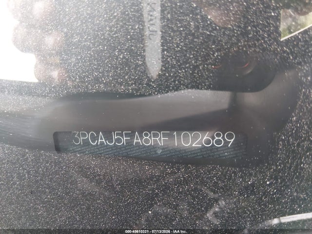 2024 Infiniti Qx50 Sport მანქანა იყიდება აუქციონზე, vin: 3PCAJ5FA8RF102689, აუქციონის ნომერი: 45610321
