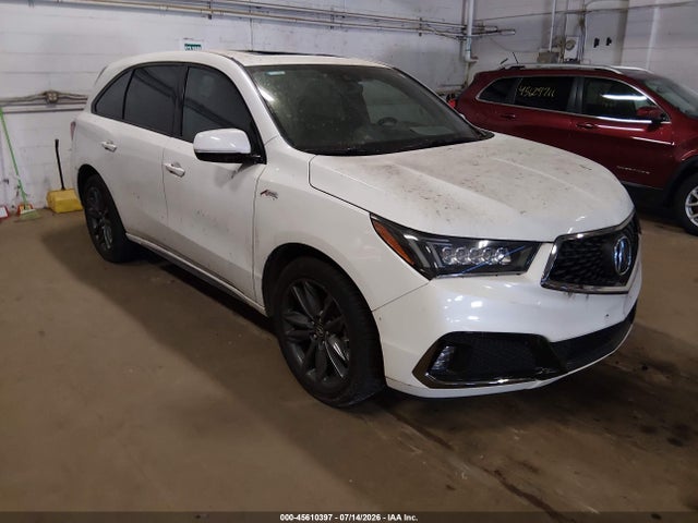 2019 Acura Mdx Tech   A-spec Pkgs მანქანა იყიდება აუქციონზე, vin: 5J8YD4H03KL023424, აუქციონის ნომერი: 45610397