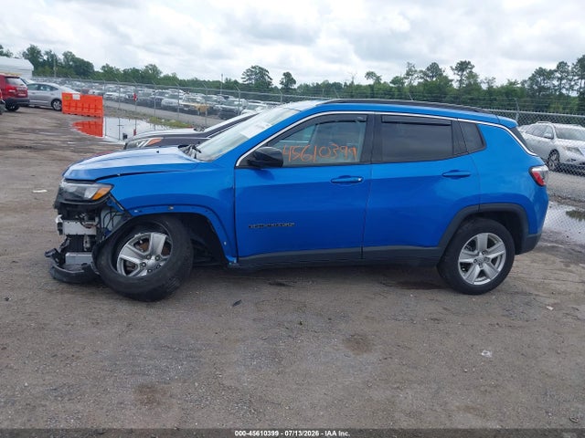 3C4NJCBB7NT166299 Jeep Compass Latitude Fwd