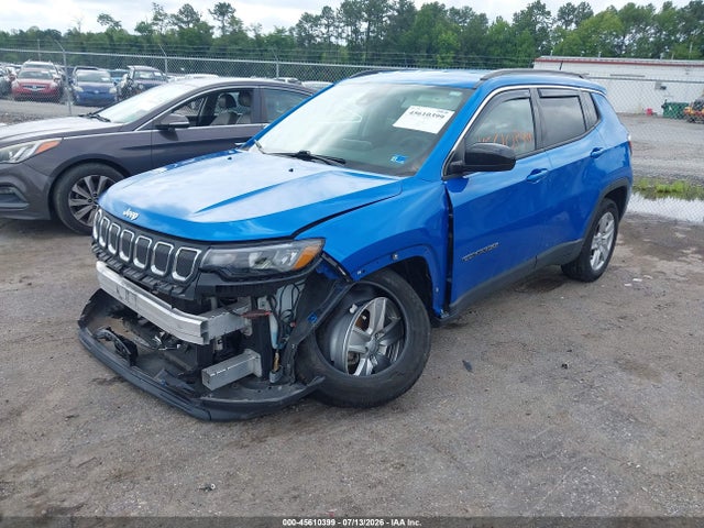 3C4NJCBB7NT166299 Jeep Compass Latitude Fwd