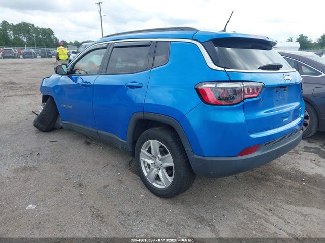 3C4NJCBB7NT166299 Jeep Compass Latitude Fwd