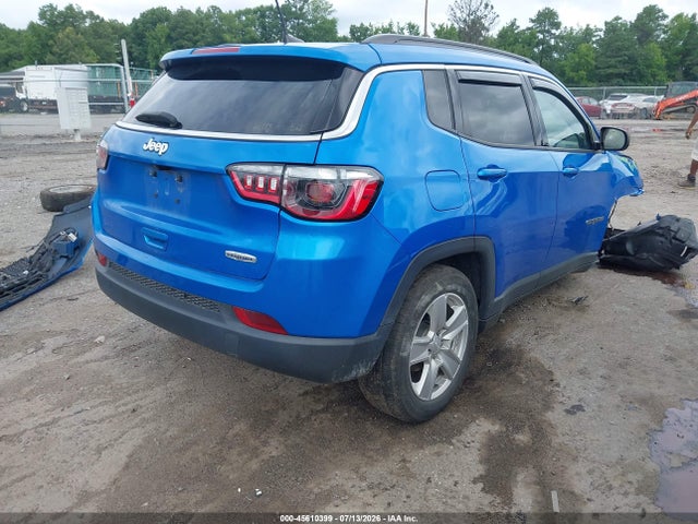3C4NJCBB7NT166299 Jeep Compass Latitude Fwd