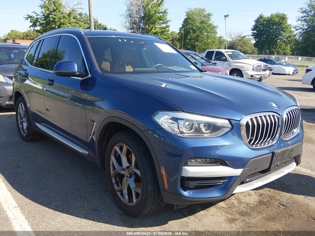 Продаж на аукціоні авто 2021 Bmw X3 Xdrive30i, vin: 5UXTY5C04M9F21496, номер лоту: 45610422