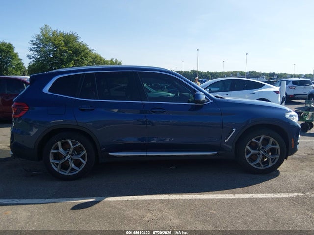 45610422 :رقم المزاد ، 5UXTY5C04M9F21496 vin ، 2021 Bmw X3 Xdrive30i مزاد بيع