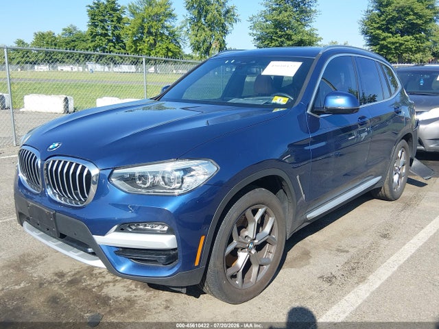 45610422 :رقم المزاد ، 5UXTY5C04M9F21496 vin ، 2021 Bmw X3 Xdrive30i مزاد بيع