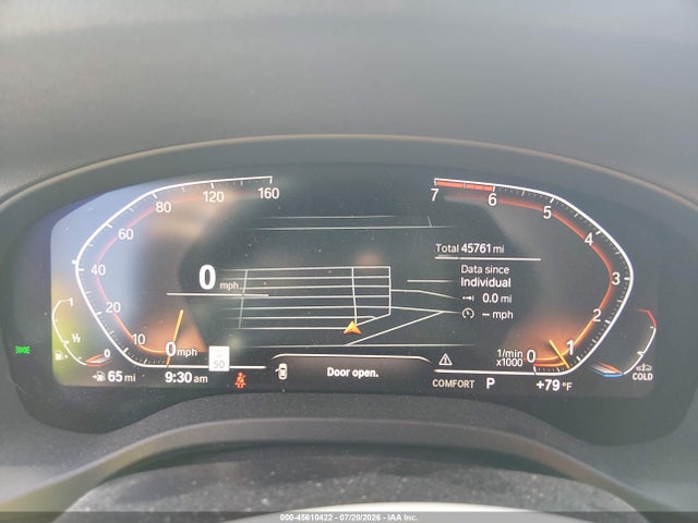 45610422 :رقم المزاد ، 5UXTY5C04M9F21496 vin ، 2021 Bmw X3 Xdrive30i مزاد بيع