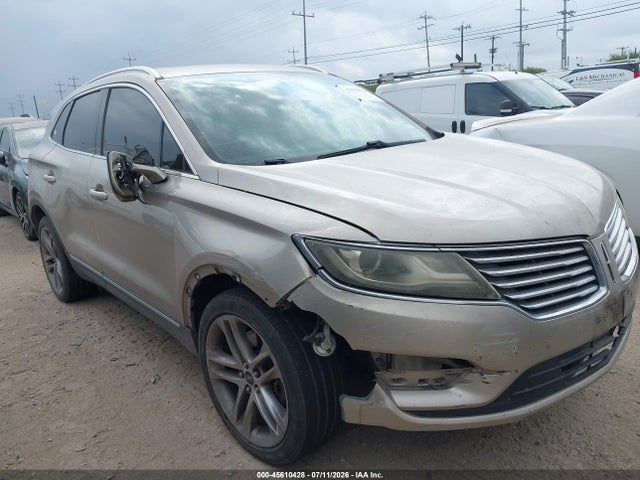 45610428 :رقم المزاد ، 5LMTJ2AH1FUJ33838 vin ، 2015 Lincoln Mkc مزاد بيع
