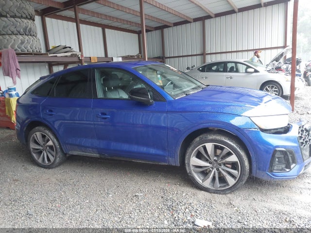 2022 Audi Sq5 Sportback Premium Plus Tfsi Quattro Tiptronic მანქანა იყიდება აუქციონზე, vin: WA124AFYXN2042665, აუქციონის ნომერი: 45610466