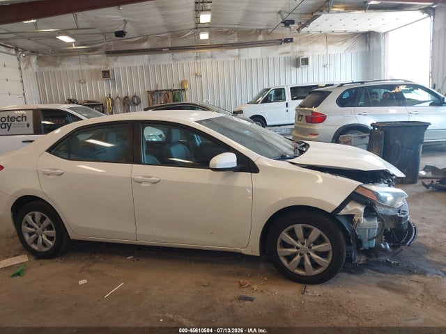 Aukcja sprzedaży 2016 Toyota Corolla Le, vin: 5YFBURHE0GP472250, numer aukcji: 45610504