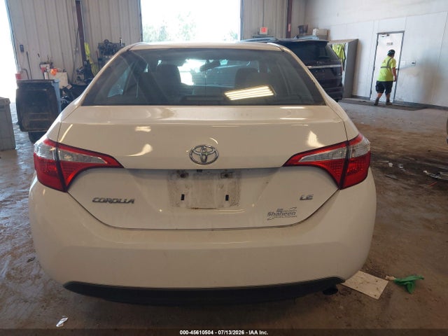 Aukcja sprzedaży 2016 Toyota Corolla Le, vin: 5YFBURHE0GP472250, numer aukcji: 45610504