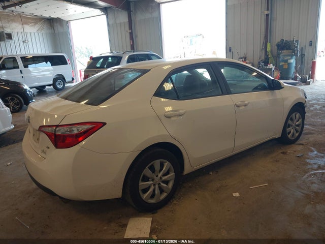 Aukcja sprzedaży 2016 Toyota Corolla Le, vin: 5YFBURHE0GP472250, numer aukcji: 45610504