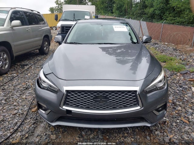 45610544 :رقم المزاد ، JN1EV7AP5JM365427 vin ، 2018 Infiniti Q50 3.0t Luxe مزاد بيع
