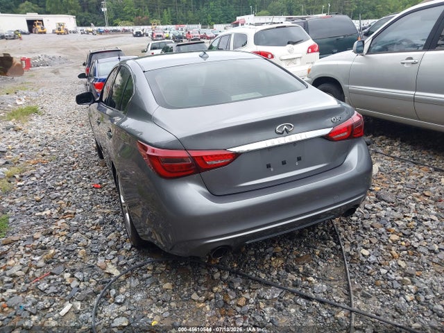 45610544 :رقم المزاد ، JN1EV7AP5JM365427 vin ، 2018 Infiniti Q50 3.0t Luxe مزاد بيع