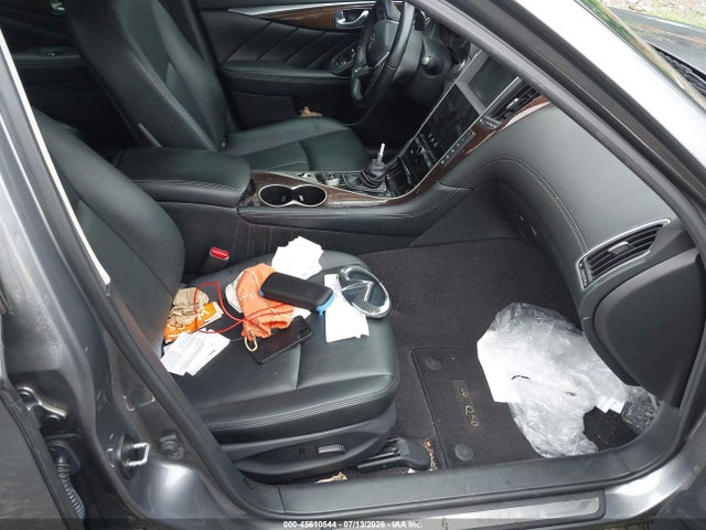 45610544 :رقم المزاد ، JN1EV7AP5JM365427 vin ، 2018 Infiniti Q50 3.0t Luxe مزاد بيع