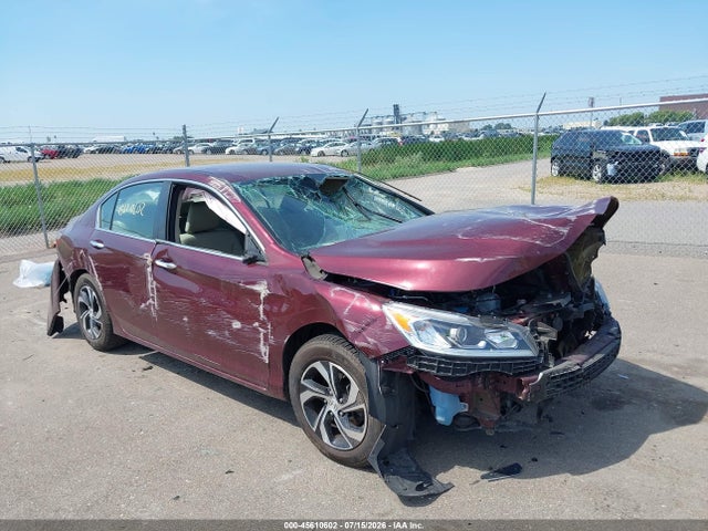Aukcja sprzedaży 2017 Honda Accord Lx, vin: 1HGCR2F37HA155345, numer aukcji: 45610602